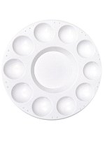 Plastic 10 Well Round Tray
