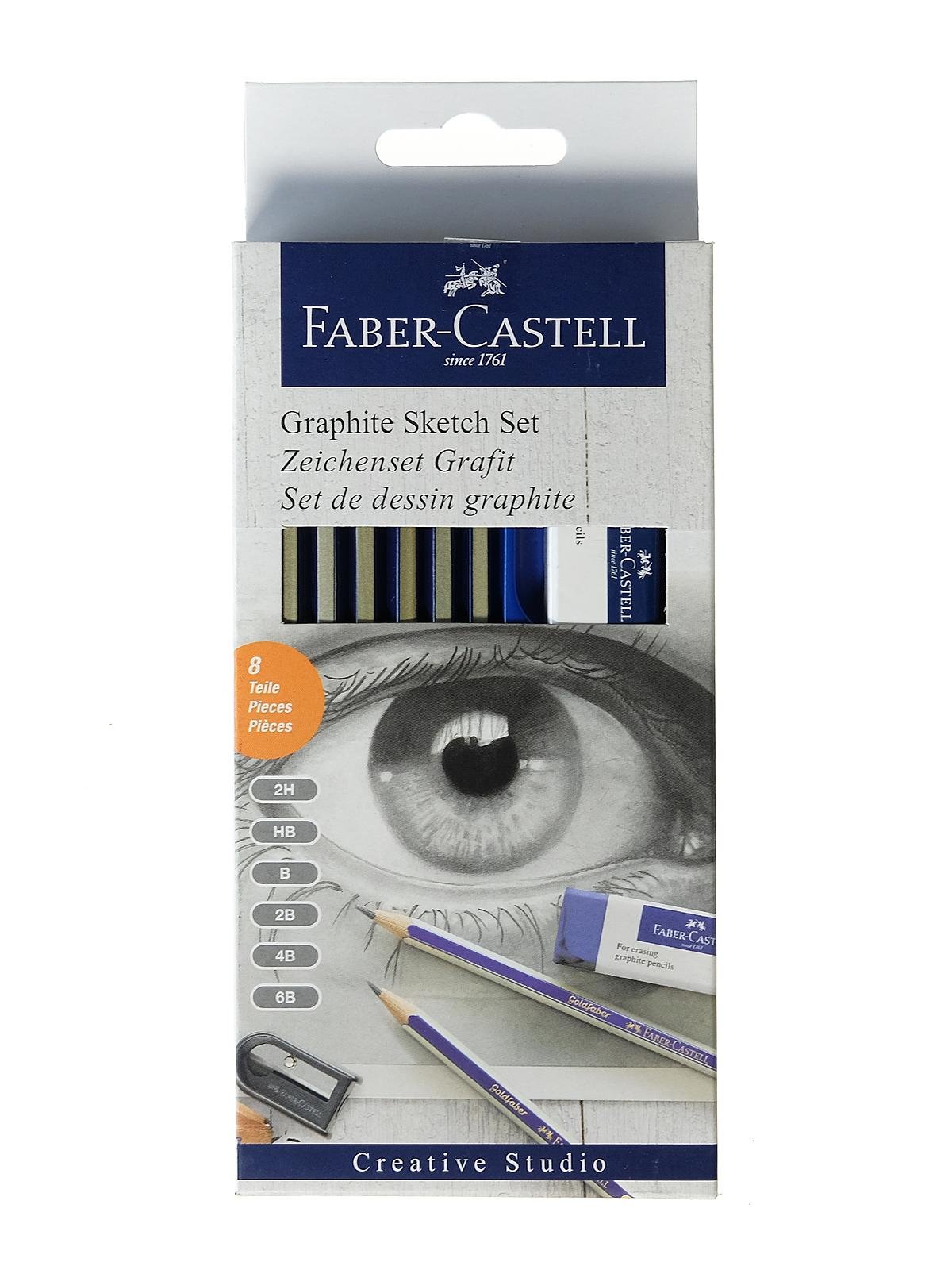 Faber-Castell - Studio Graphite Sketch Pencils
