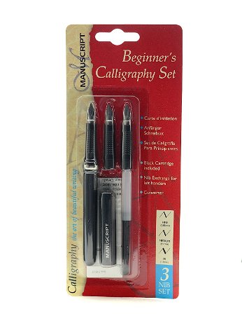 Manuscript - 3 Nib Beginners Calligraphy Set