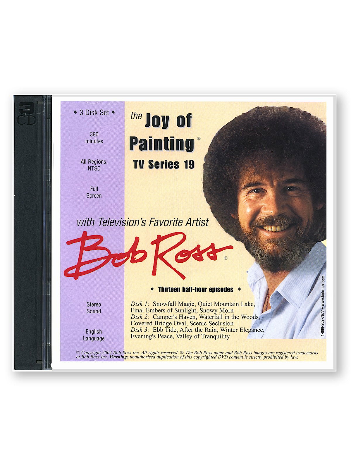 BOB ROSS Joy of Painting TV Series DVDs