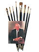 John Sanden White Bristle Brush Sets