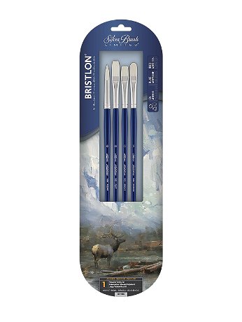 Silver Brush - Bristlon Synthetic Bristle Brush Set