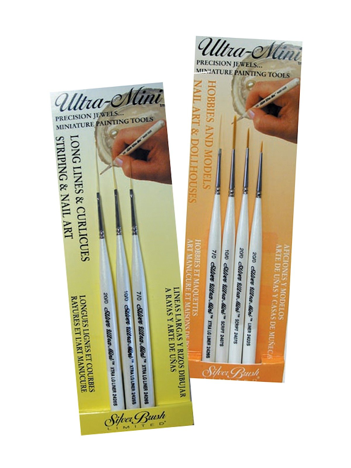 Silver Brush - Ultra Mini Technique Brush Sets