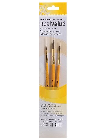 Princeton - Real Value Series Yellow Handle Brush Sets