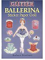 Glitter Ballerina Sticker Paper Doll