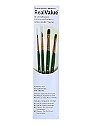 Real Value Series Green Handled Brush Sets