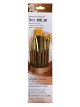Real Value Series Brown Handled Brush Sets