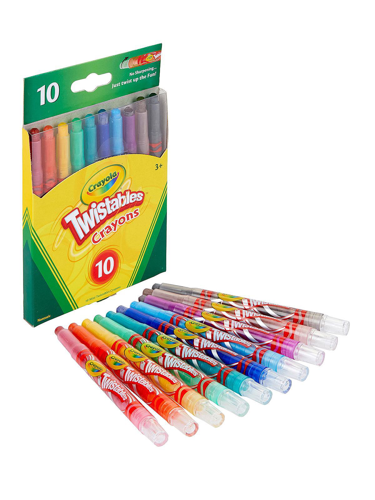 Mini Crayon Packs - 4 Assorted Colors