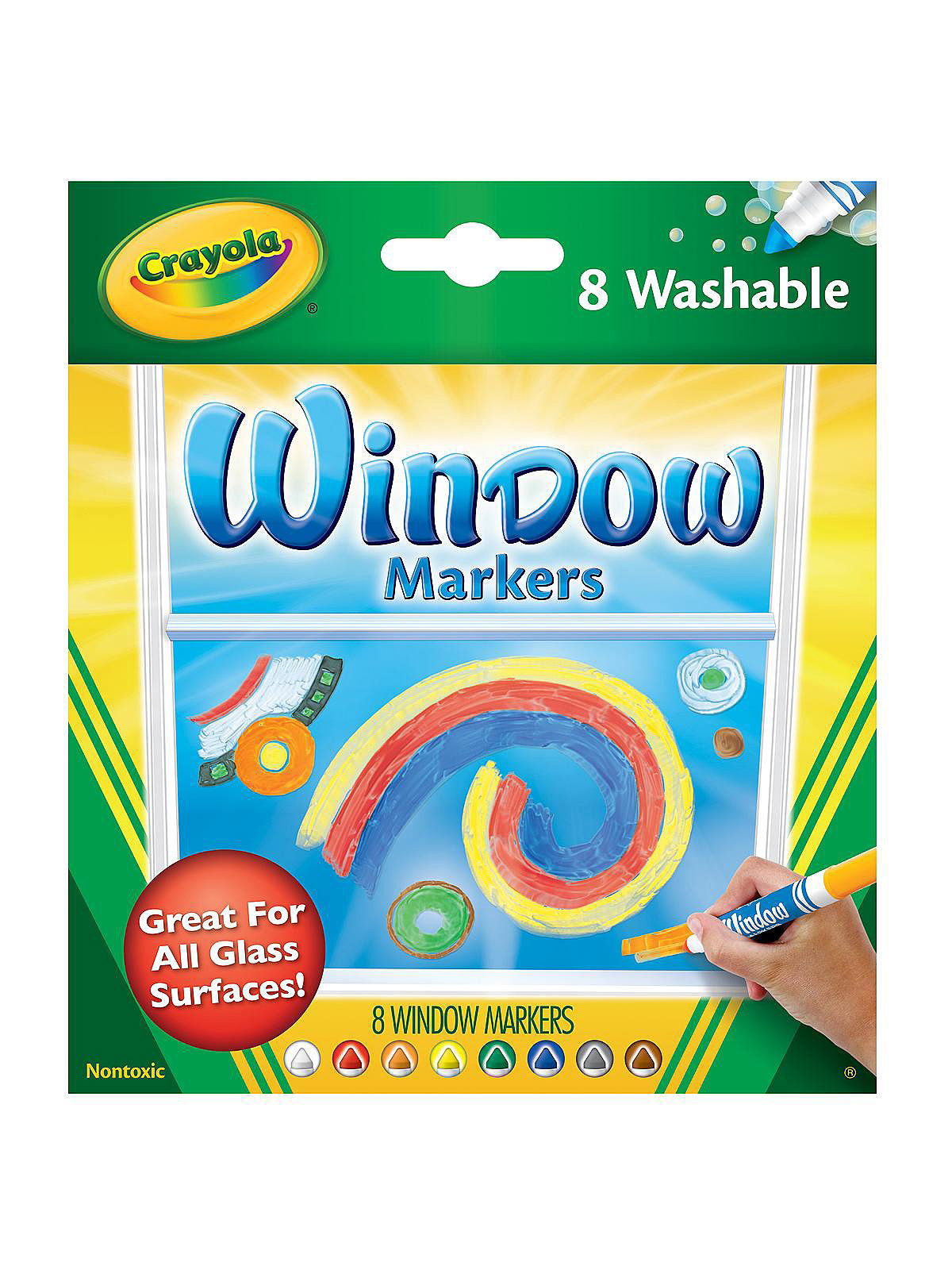 Crayola 8 Washable Markers Multicolor