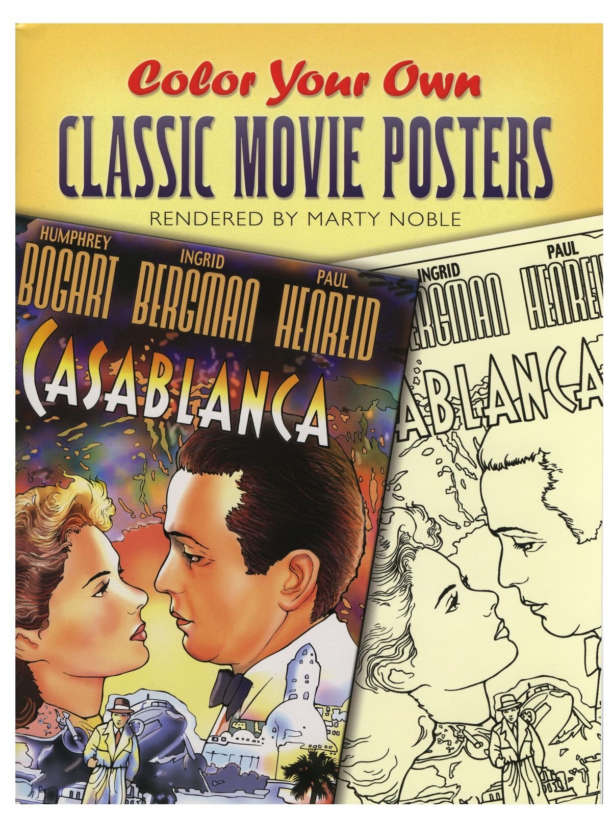Dover - Color Your Own Classic Movie Posters