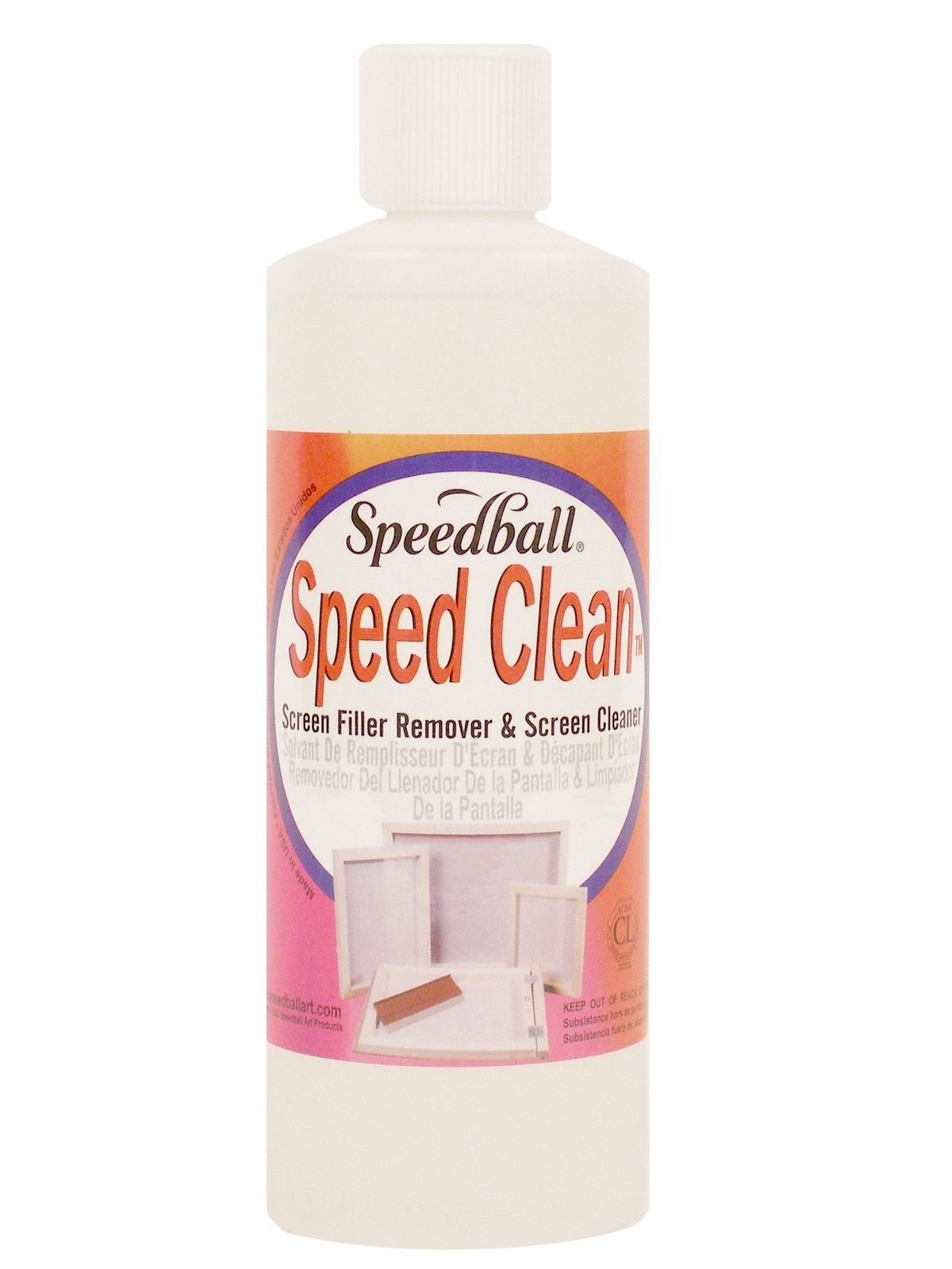 Speedball - Speed Clean Screen Filler Removal & Screen Cleaner