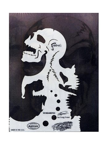 Artool - Skull Master Freehand Airbrush Templates by Craig Fraser
