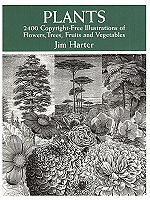 Plants: 2400 Copyright-Free Illustrations