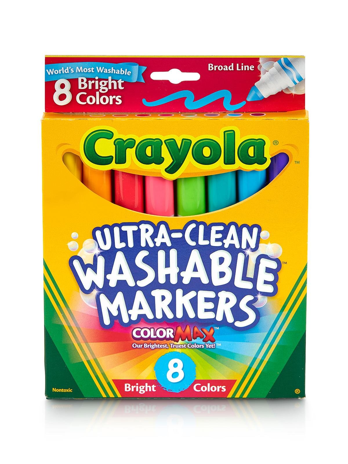 Crayola - Bright Colors Ultra-Clean Washable Markers