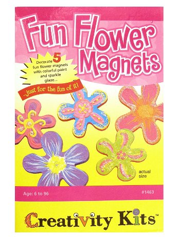 Creativity For Kids - Fun Flower Magnets Mini Kit