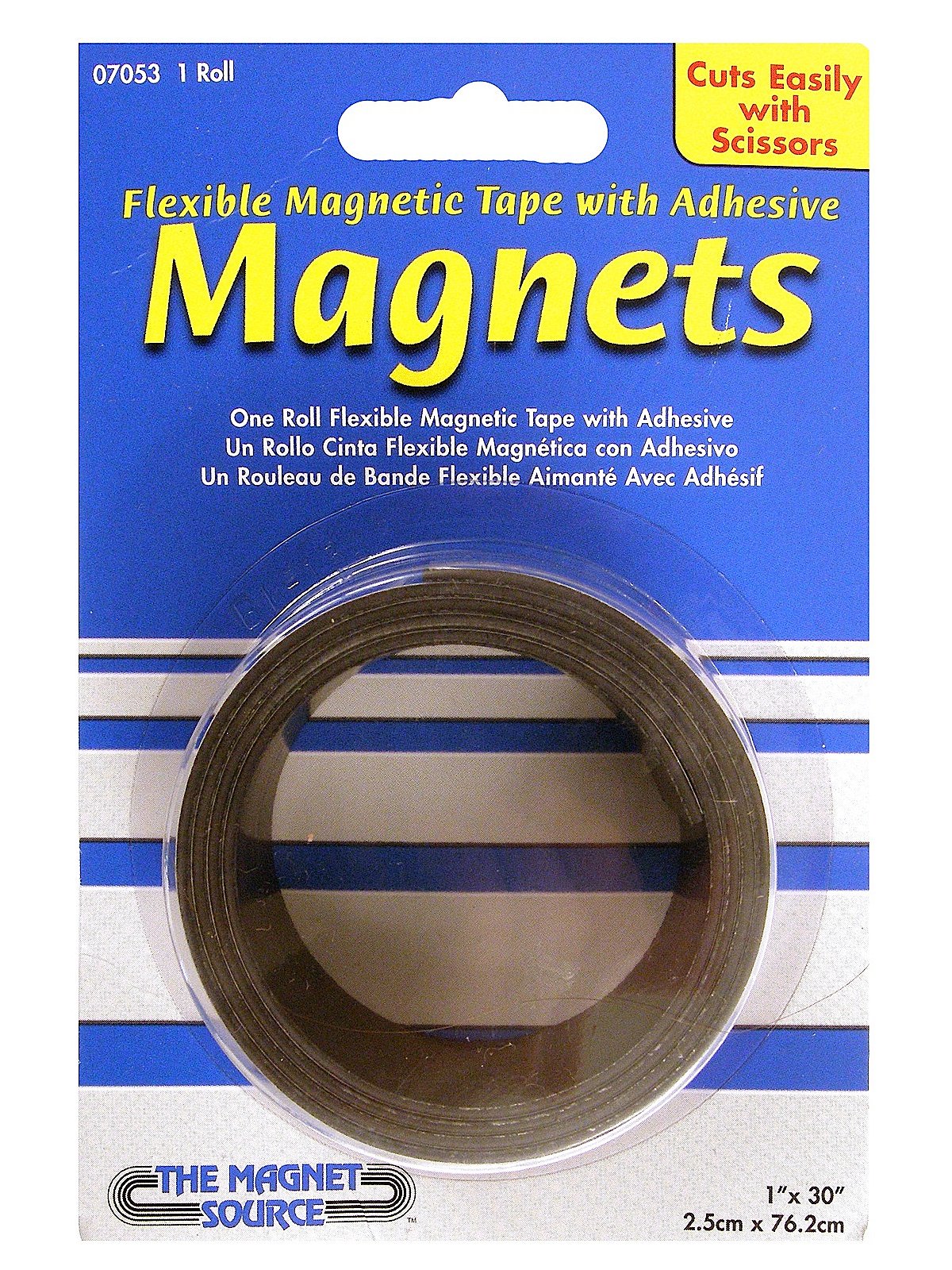 Flexible Magnetic Strip with Adhesive