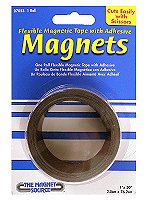 Flexible Magnetic Strips with Adhesive