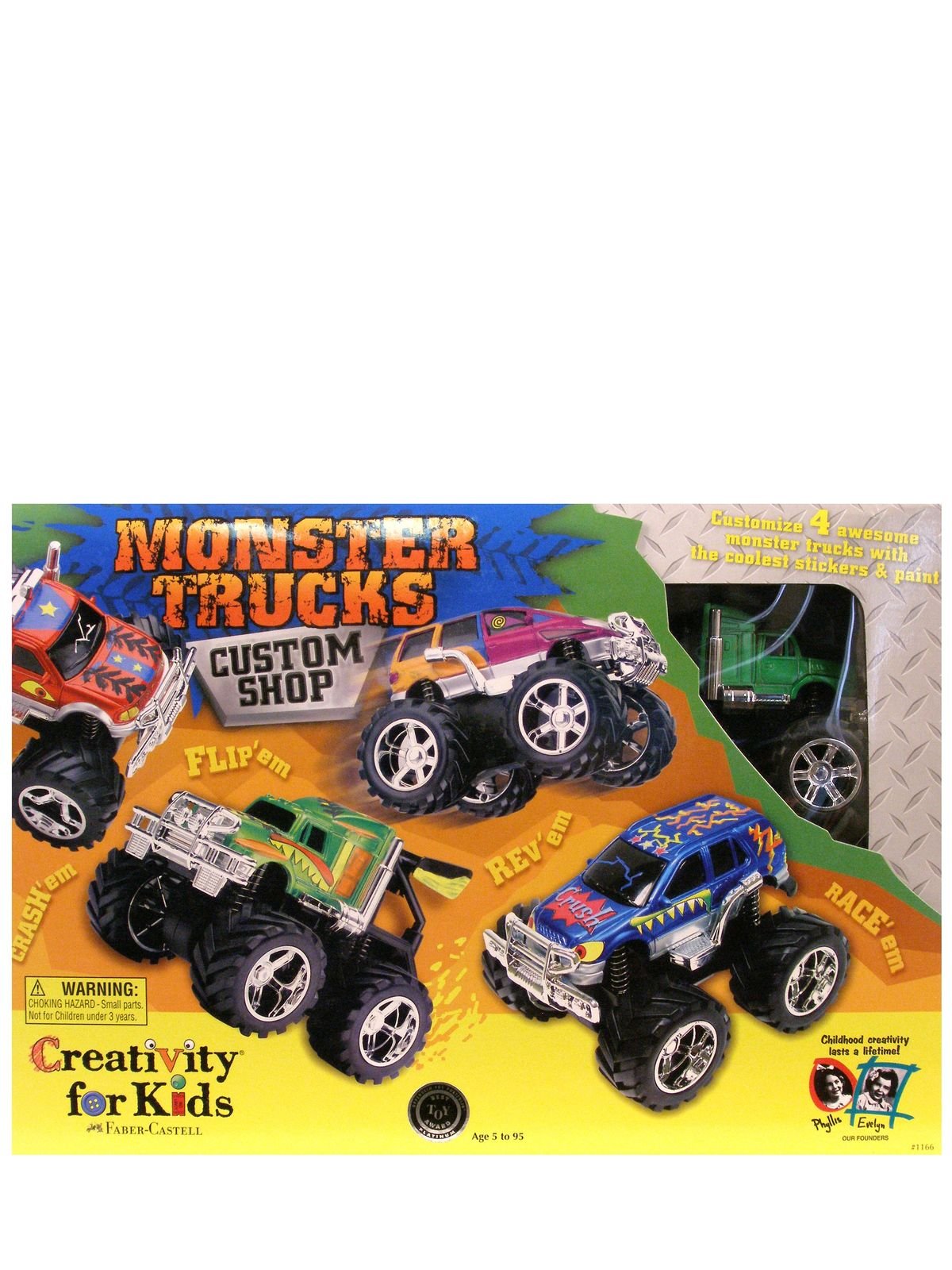 Creativity For Kids - Monster Trucks Custom Shop