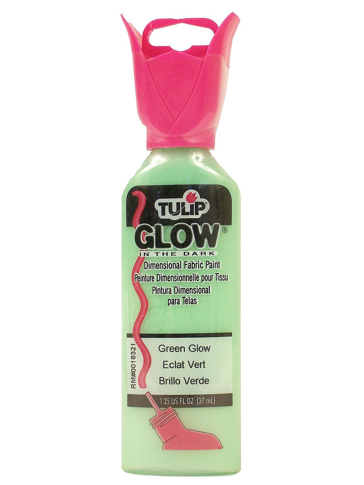 Tulip Luminous Dimensional Glow in the Dark Fabric Paint
