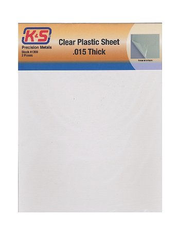K & S - Clear Plastic Sheets