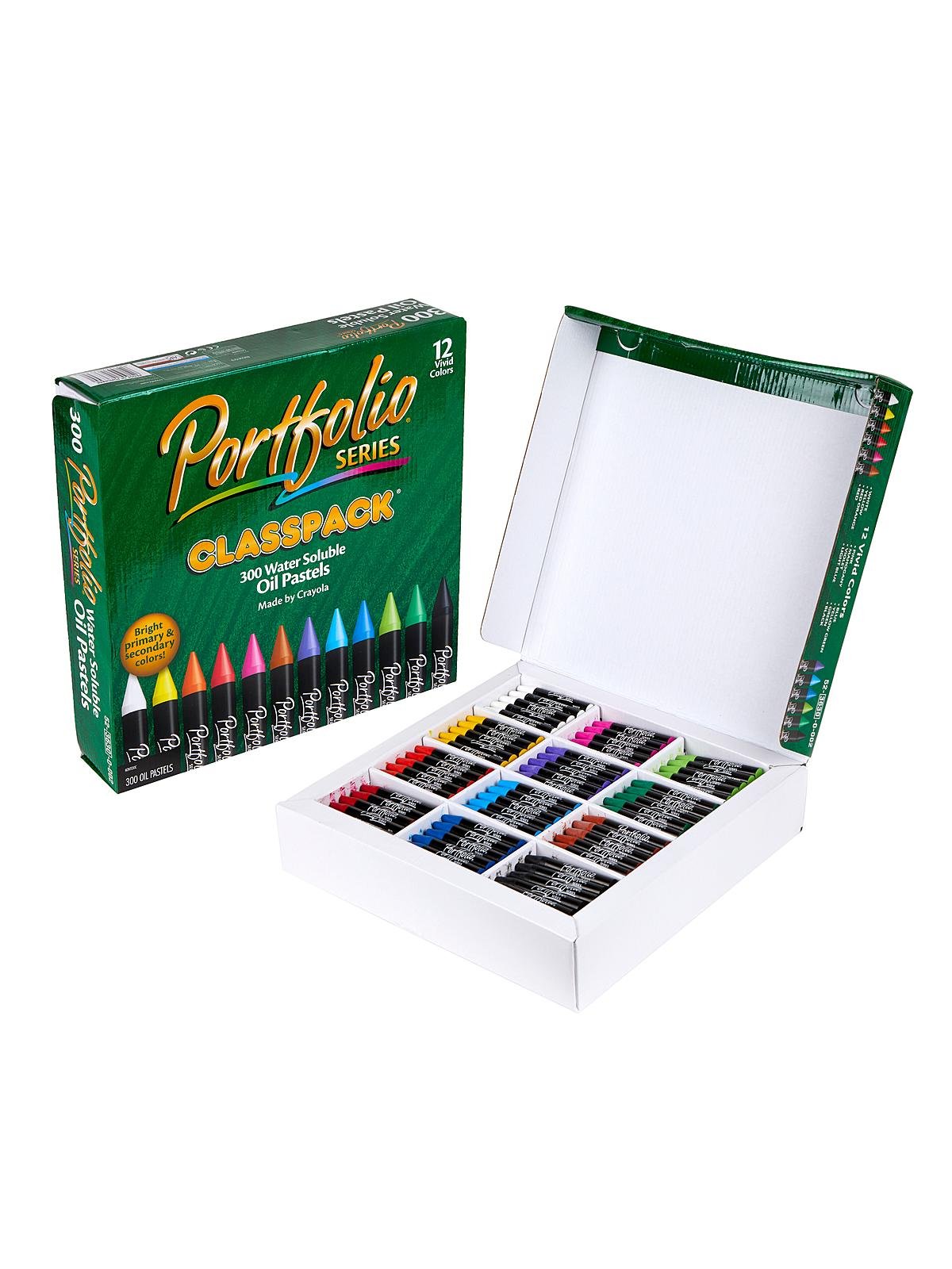 Crayola - Portfolio Series Water Soluble Oil Pastels Classpack