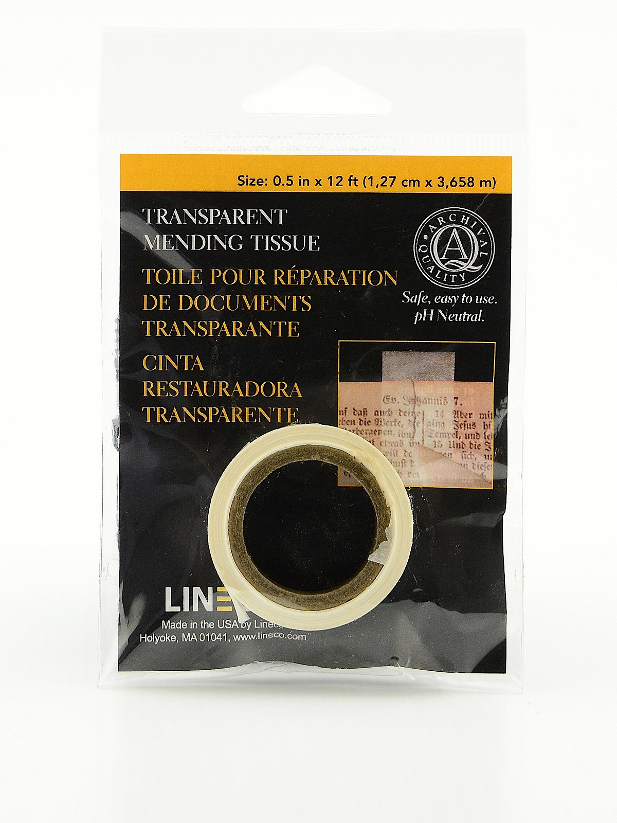 Archival Document Repair Tape