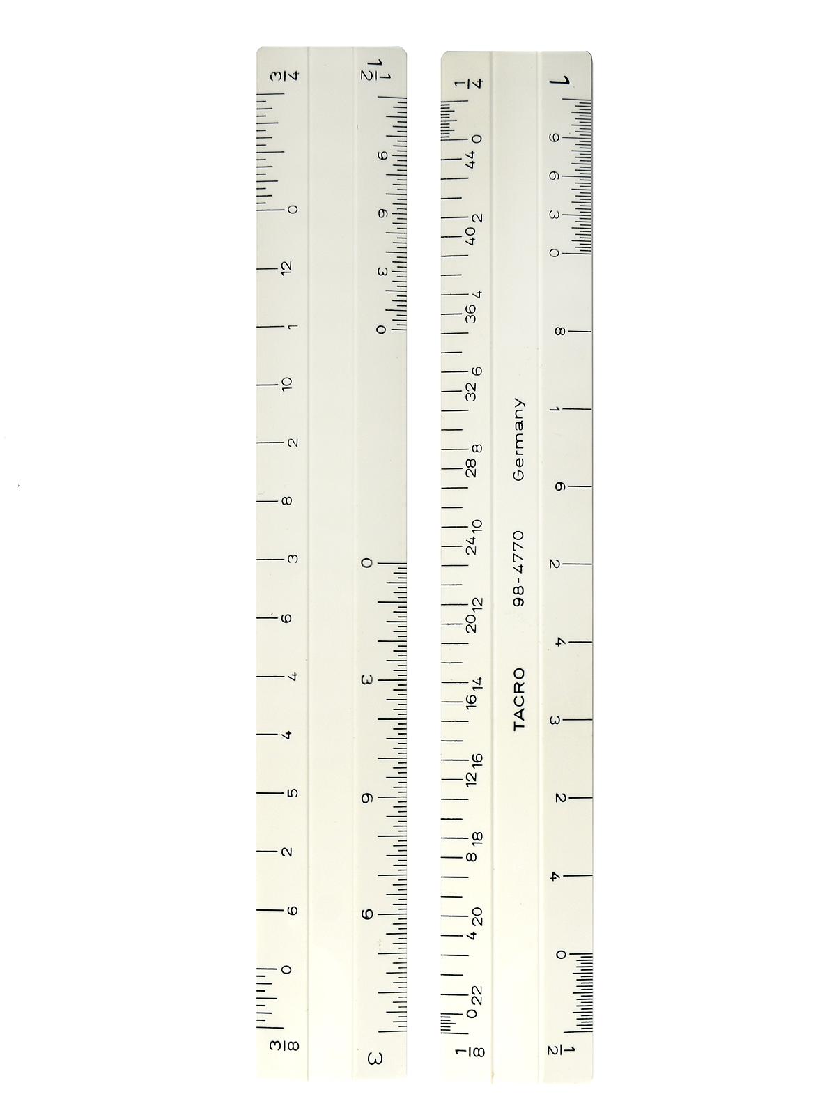 Printable store architectural scale