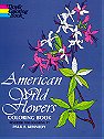 American Wildflowers Coloring Book