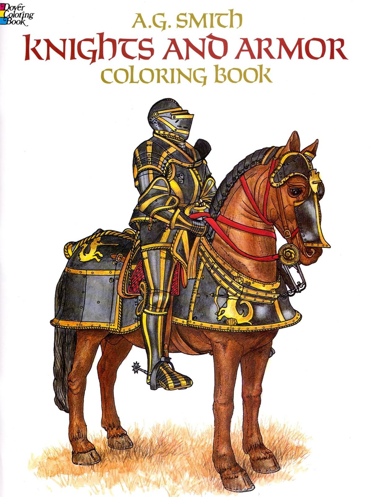 Dover - Knights and Armor Coloring Book