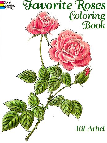 Dover - Favorite Roses Coloring Book