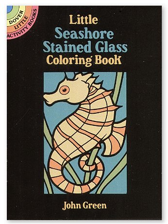 Dover - Little Seashore Stained Glass Coloring Book