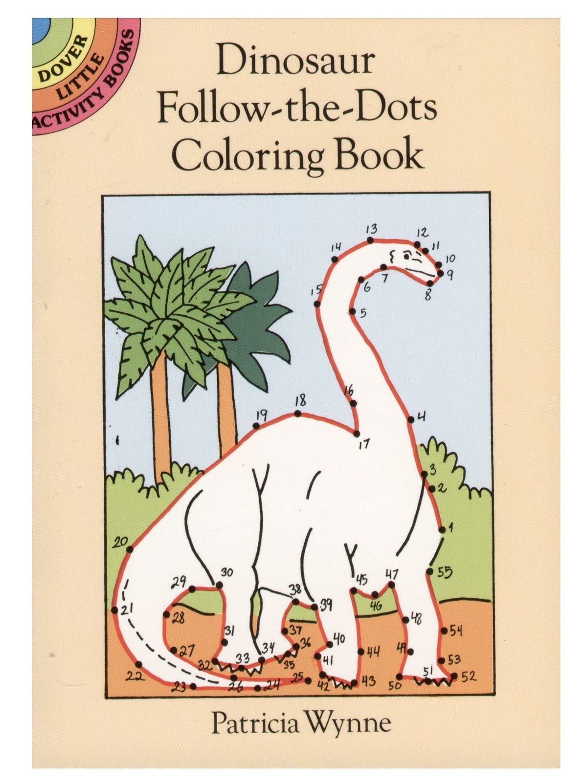 Dover - Dinosaur Follow-The-Dots Coloring Book