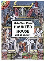 Make Your Own Haunted House With 36 Stickers