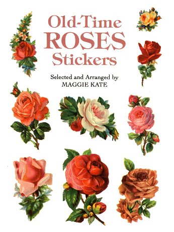 Dover - Old-Time Roses Stickers