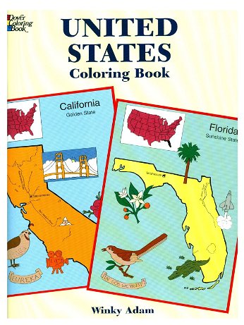 Dover - United States Coloring Book