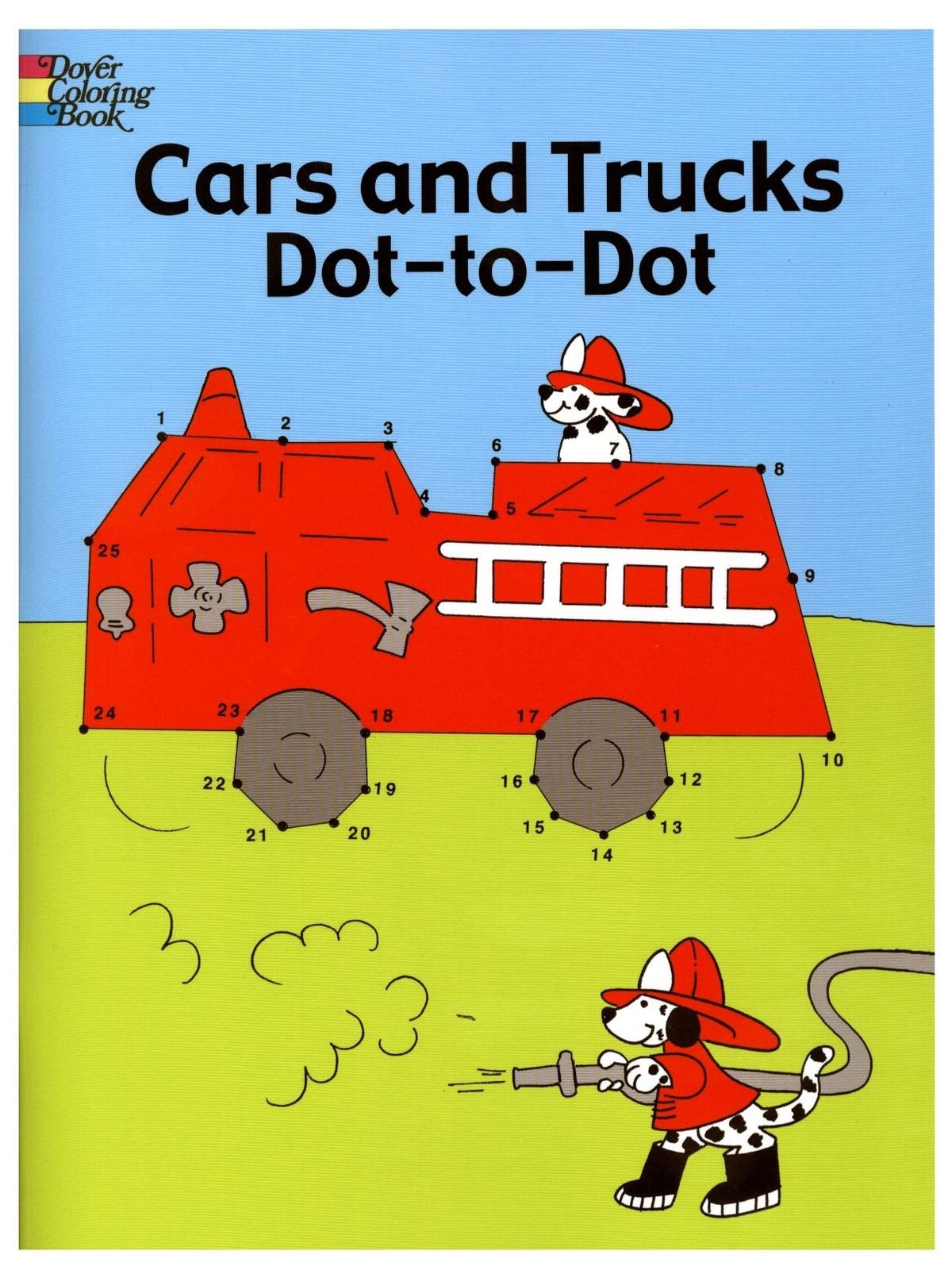 Dover - Cars and Trucks Dot-To-Dot