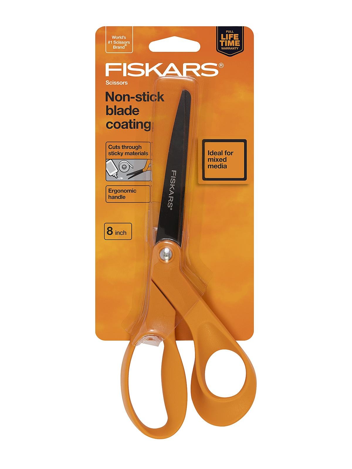 Fiskars - 8 Inch Non-Stick Scissors
