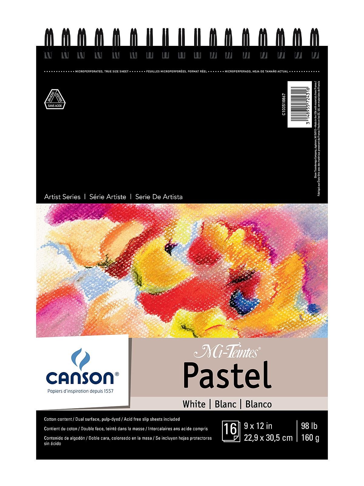 Canson - Mi-Teintes Pastel Pad With Interleavings