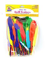Colored Craft Feathers