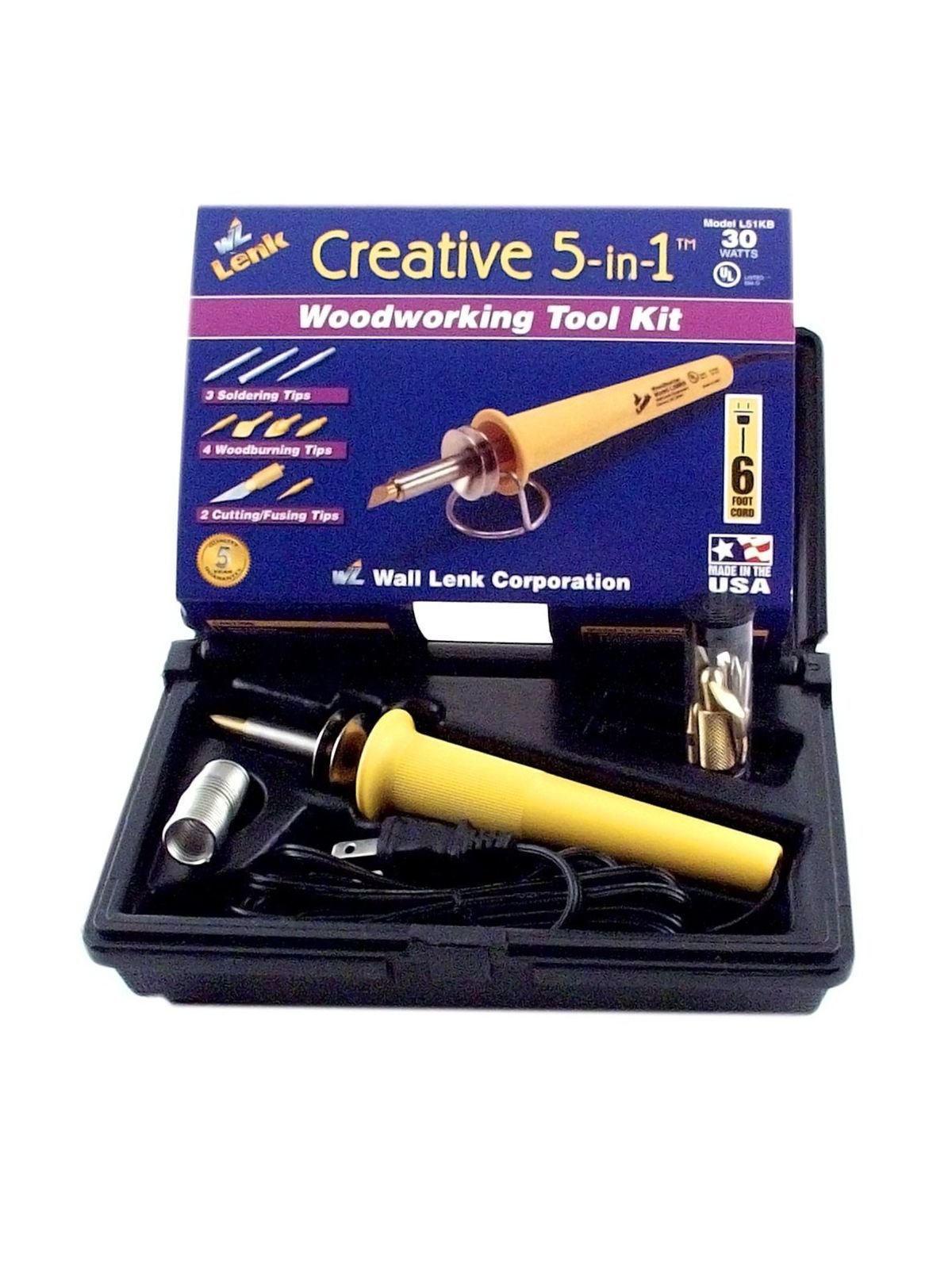 Wall Lenk Corporation - Creative 5 - In - 1 Tool Kit