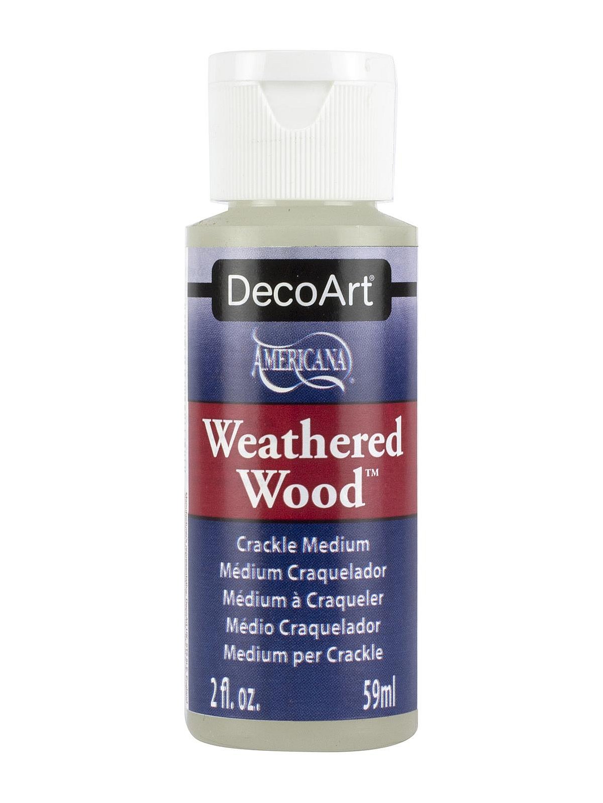2 oz. Weathered Wood Crackling Medium