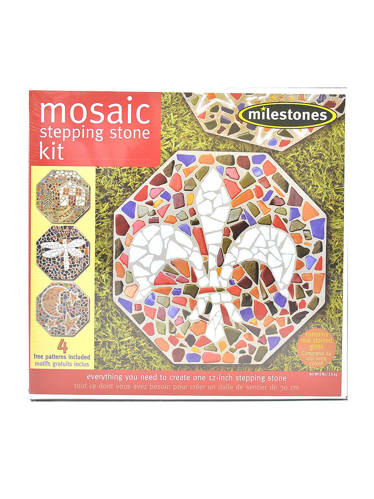 Mosaic Stepping Stone DIY Kit