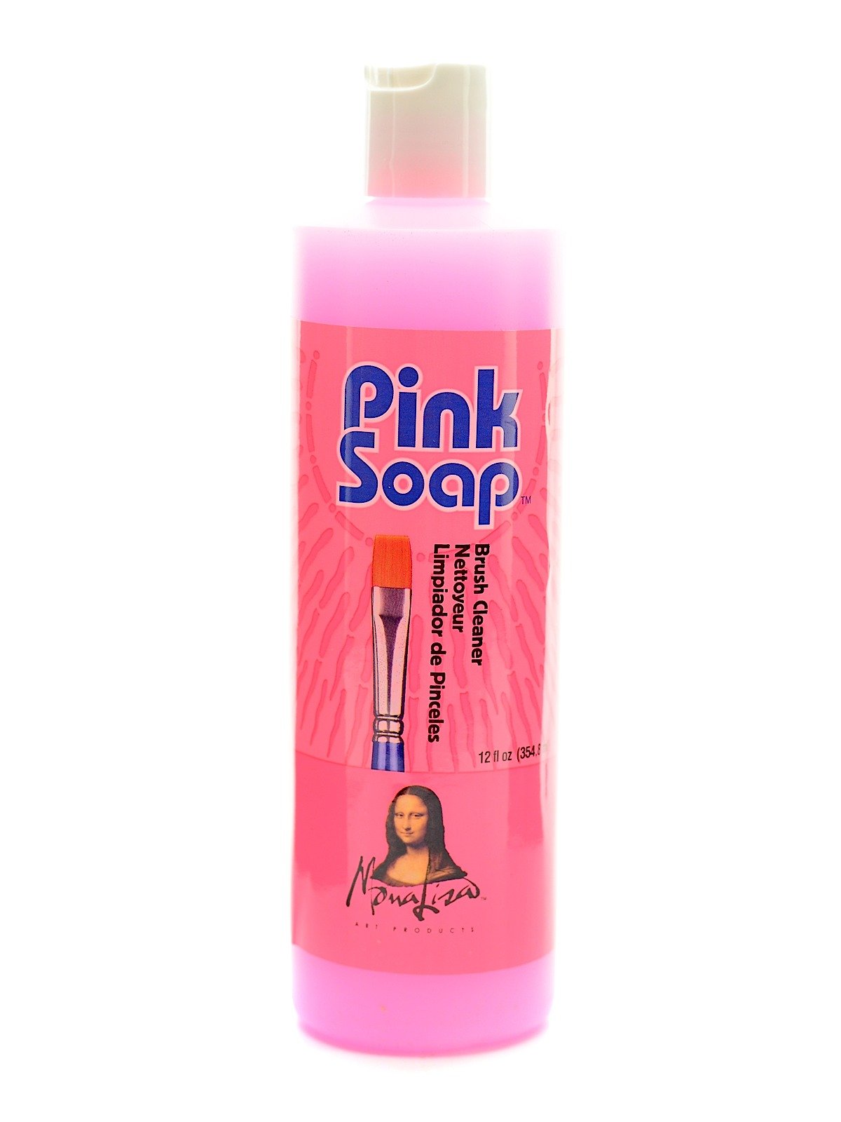 Mona Lisa - Pink Brush Soap