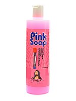 Pink Brush Soap