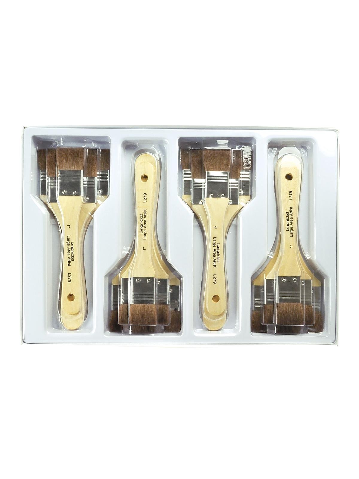 Royal & Langnickel - Camel Hair Large Area Brushes - Classroom Value Pack