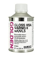 MSA (Mineral Spirit Acrylic) Varnish with UVLS