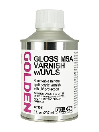 Golden - MSA (Mineral Spirit Acrylic) Varnish with UVLS