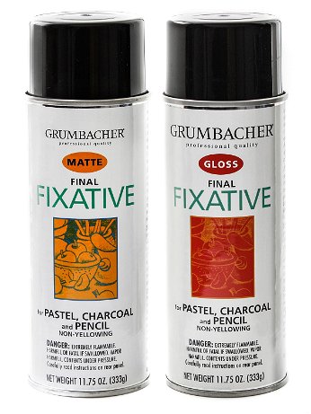Grumbacher - Hard Final Spray Fixative