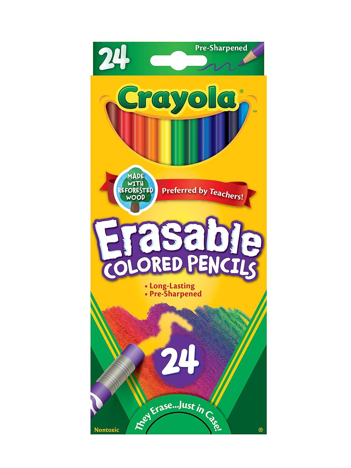Crayola - Erasable Colored Pencils
