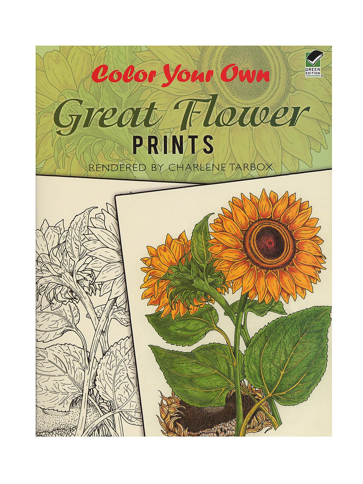 Dover - Color Your Own Great Flower Prints